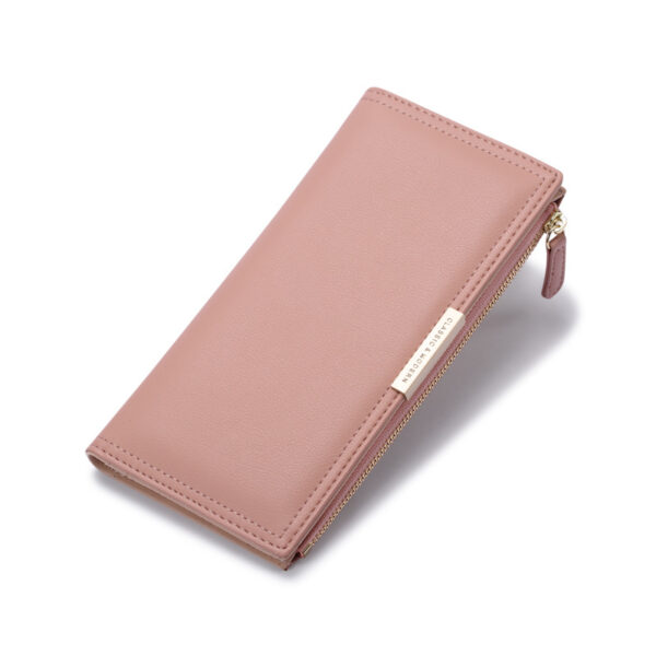 Geldbörsen Und Taschen Mode Einfarbig PU Geldbörse Universal #3119
